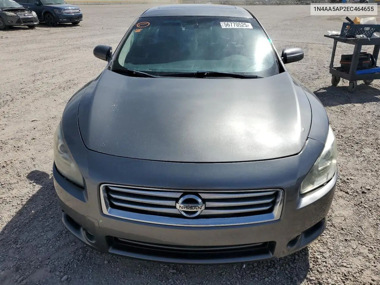 2014 Nissan Maxima S VIN: 1N4AA5AP2EC464655 Lot: 56770525