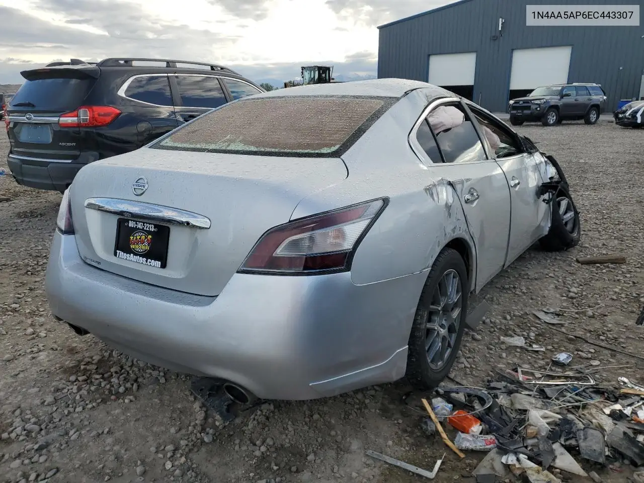 2014 Nissan Maxima S VIN: 1N4AA5AP6EC443307 Lot: 56953395