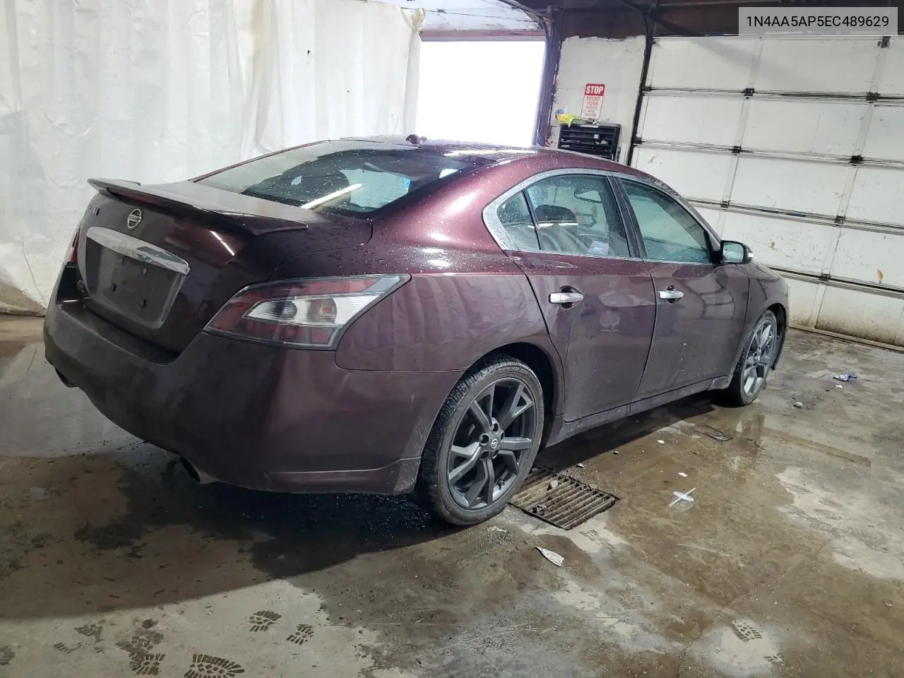 2014 Nissan Maxima S VIN: 1N4AA5AP5EC489629 Lot: 62571435
