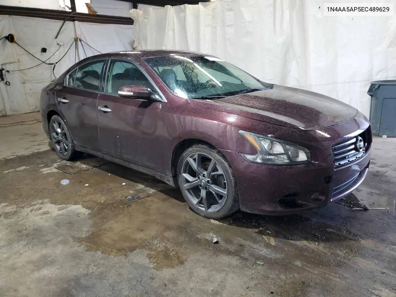 2014 Nissan Maxima S VIN: 1N4AA5AP5EC489629 Lot: 62571435