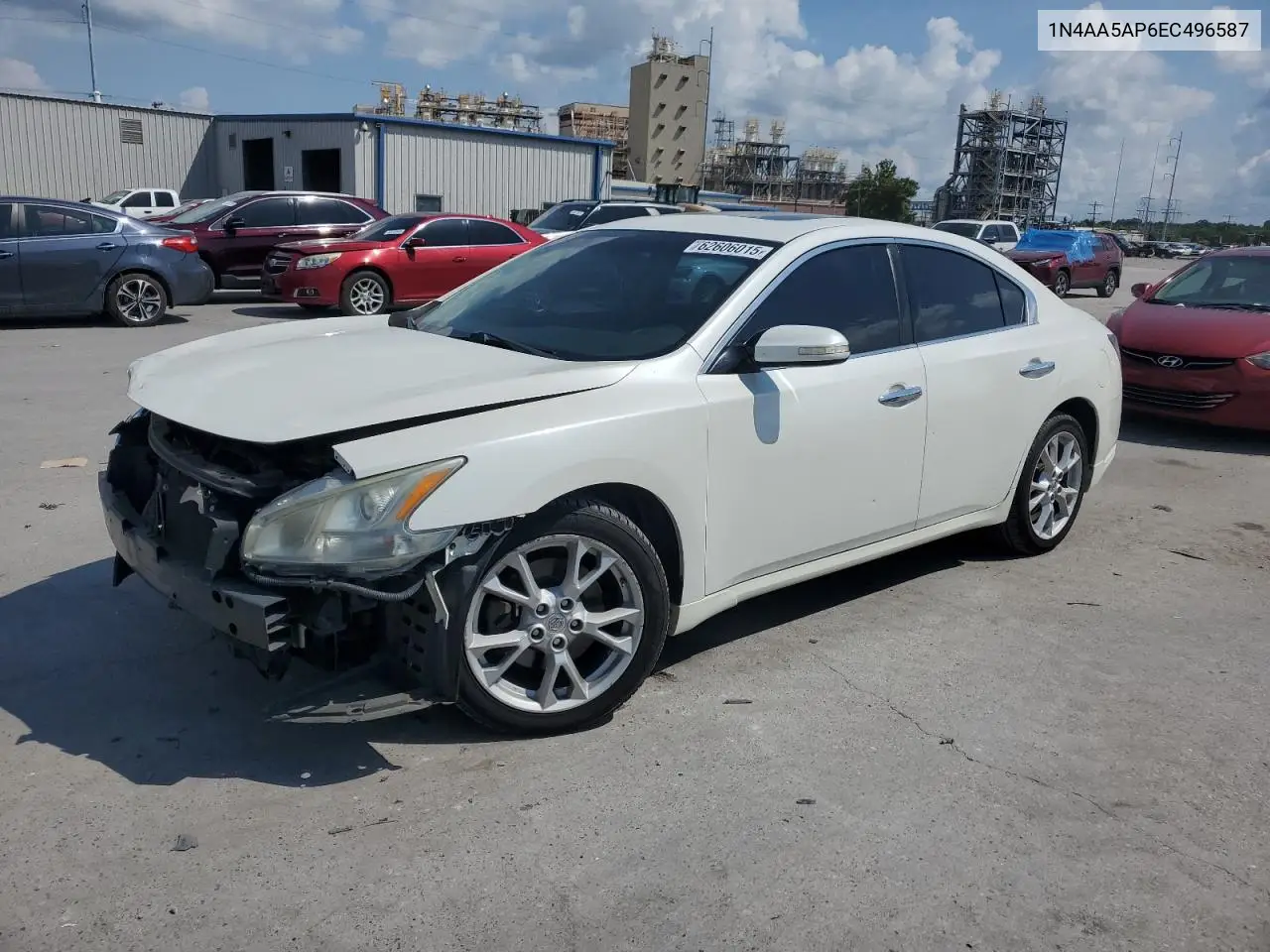 2014 Nissan Maxima S VIN: 1N4AA5AP6EC496587 Lot: 62606015