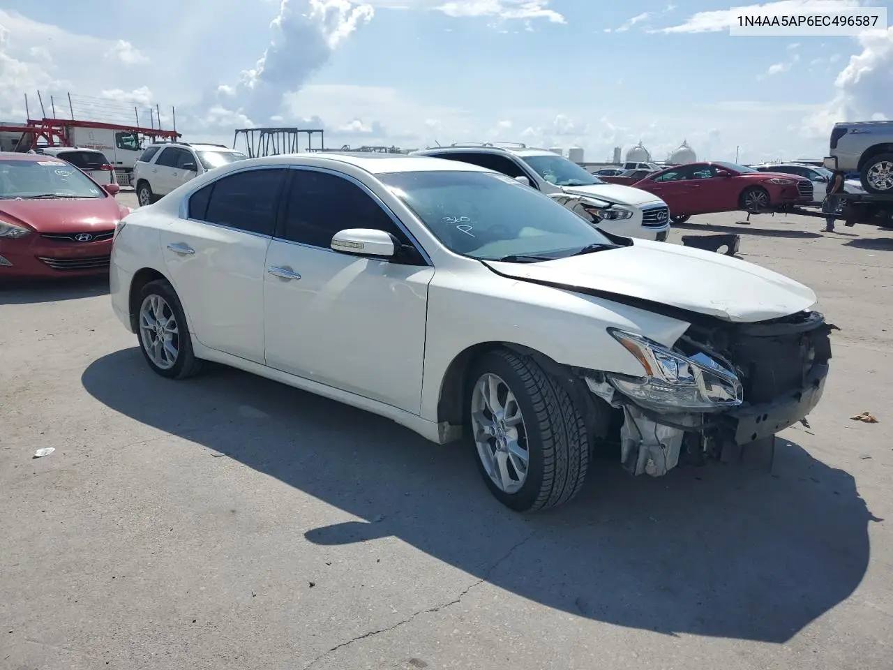 2014 Nissan Maxima S VIN: 1N4AA5AP6EC496587 Lot: 62606015