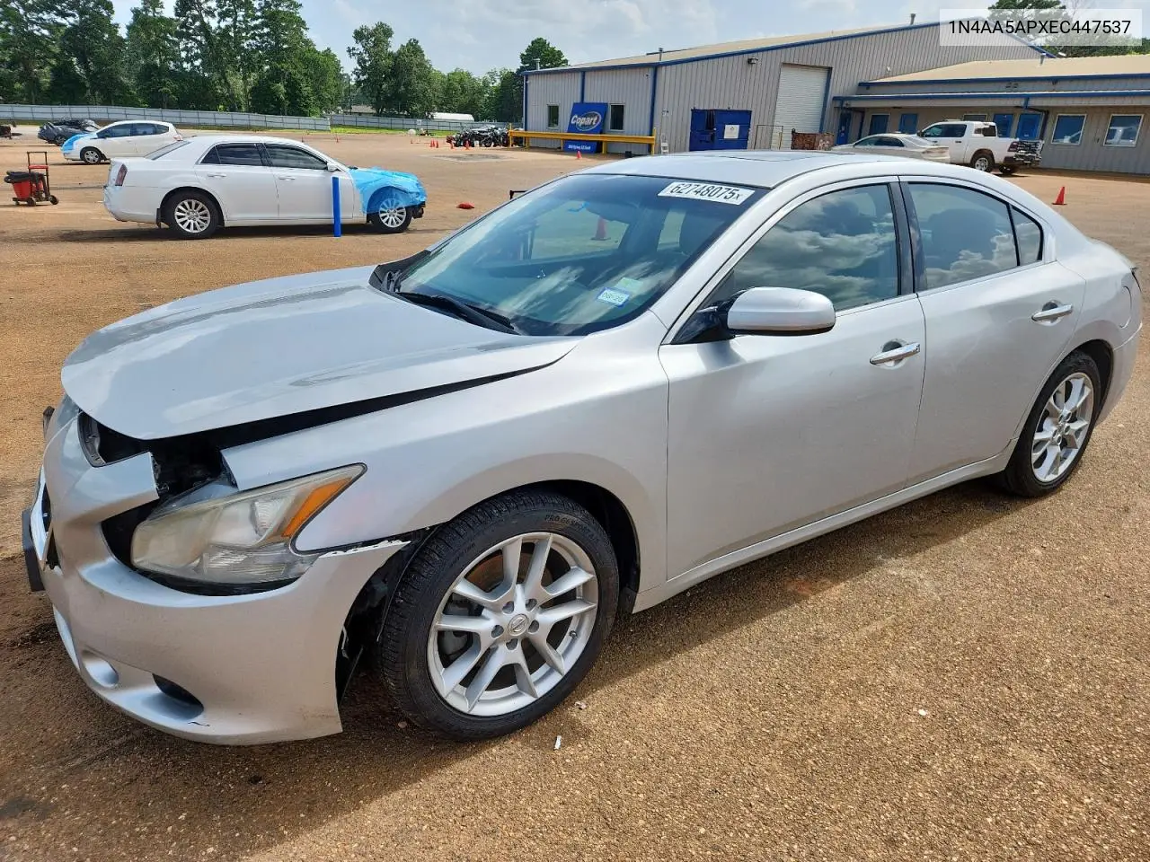 2014 Nissan Maxima S VIN: 1N4AA5APXEC447537 Lot: 62748075