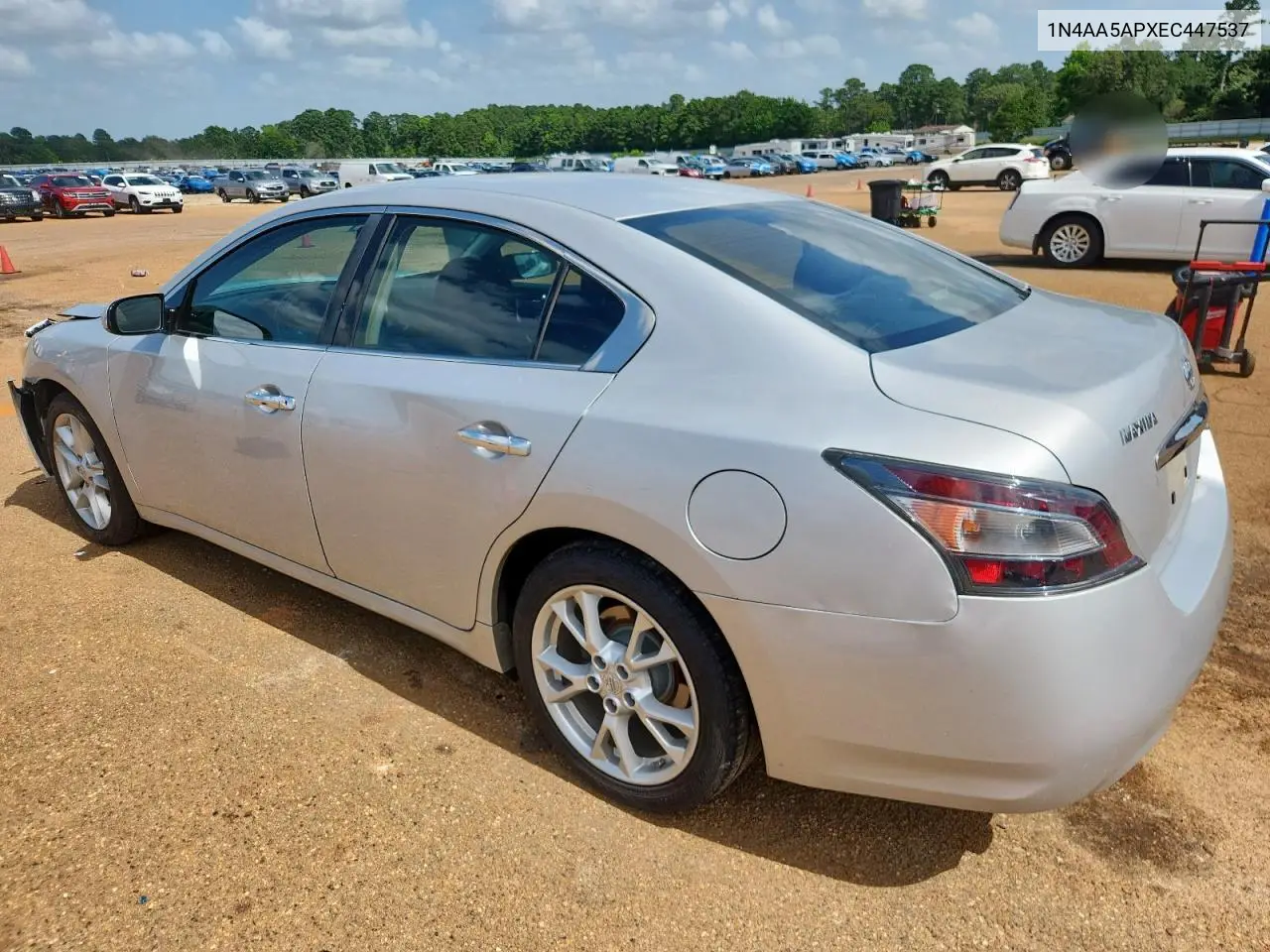 2014 Nissan Maxima S VIN: 1N4AA5APXEC447537 Lot: 62748075