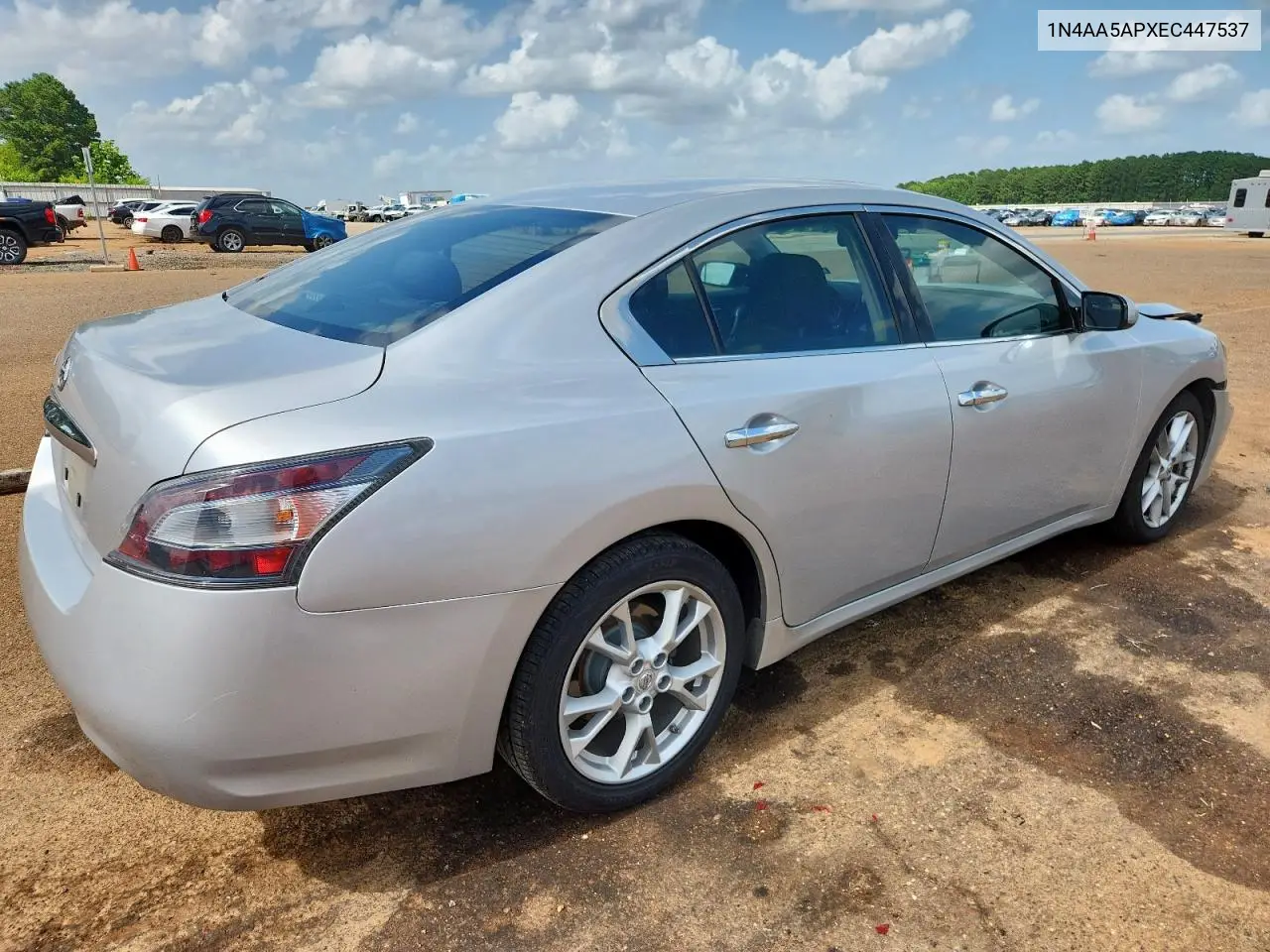 2014 Nissan Maxima S VIN: 1N4AA5APXEC447537 Lot: 62748075