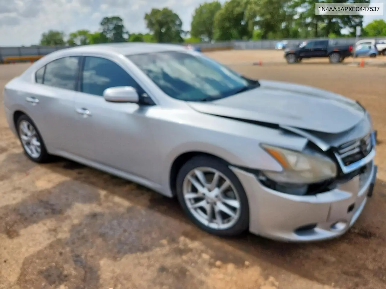 2014 Nissan Maxima S VIN: 1N4AA5APXEC447537 Lot: 62748075