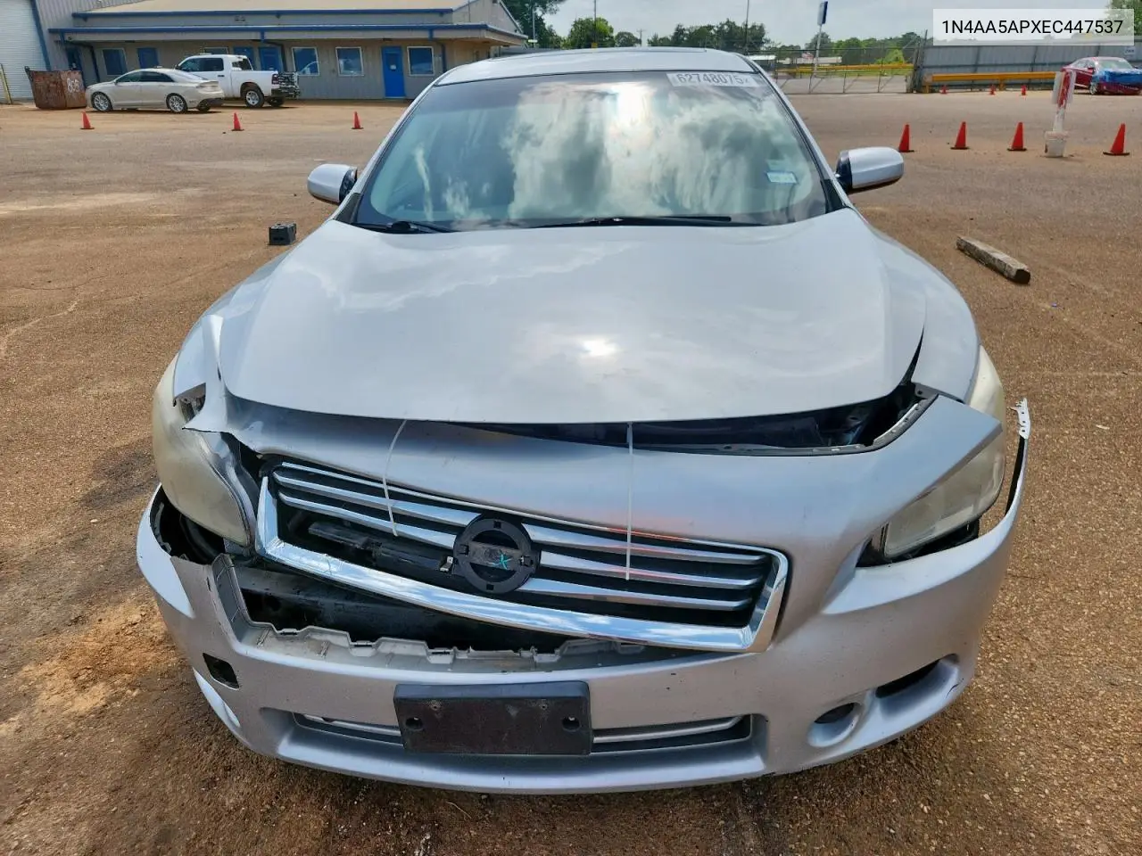 2014 Nissan Maxima S VIN: 1N4AA5APXEC447537 Lot: 62748075