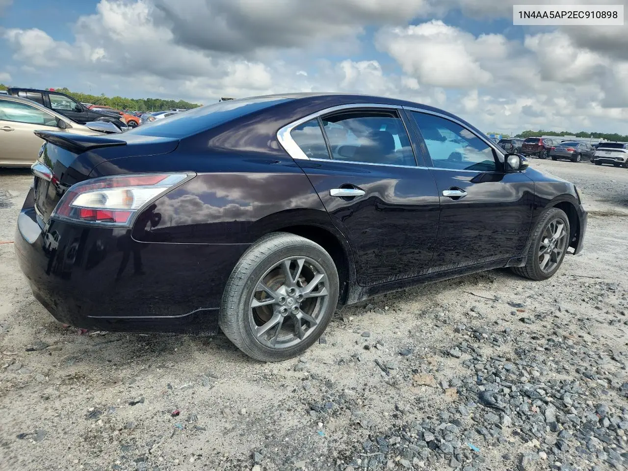2014 Nissan Maxima S VIN: 1N4AA5AP2EC910898 Lot: 62832735