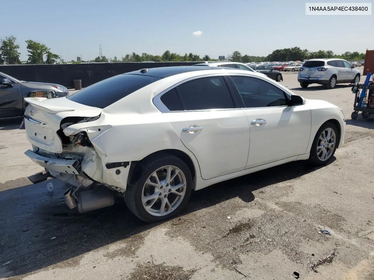 2014 Nissan Maxima S VIN: 1N4AA5AP4EC438400 Lot: 62956185