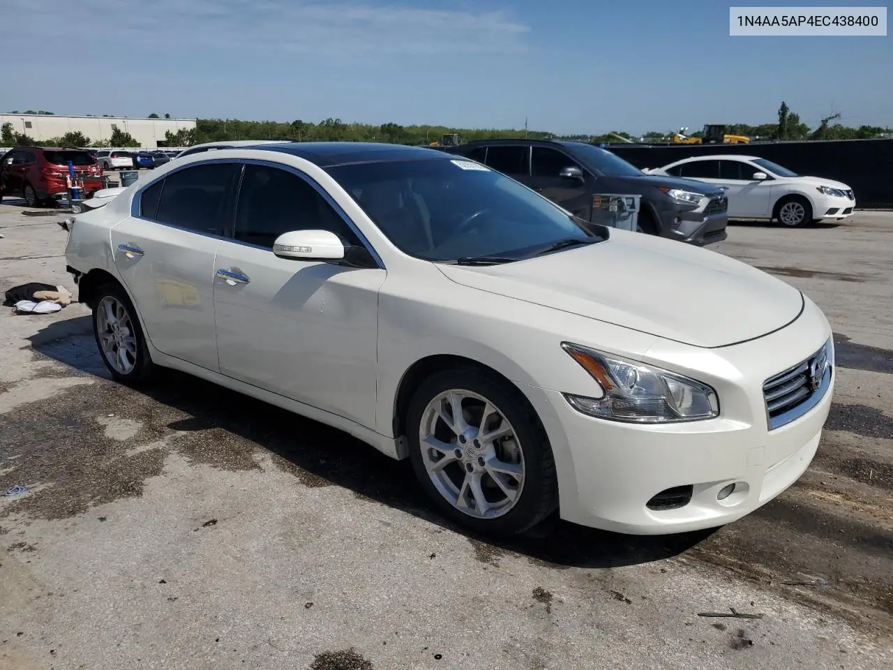 2014 Nissan Maxima S VIN: 1N4AA5AP4EC438400 Lot: 62956185
