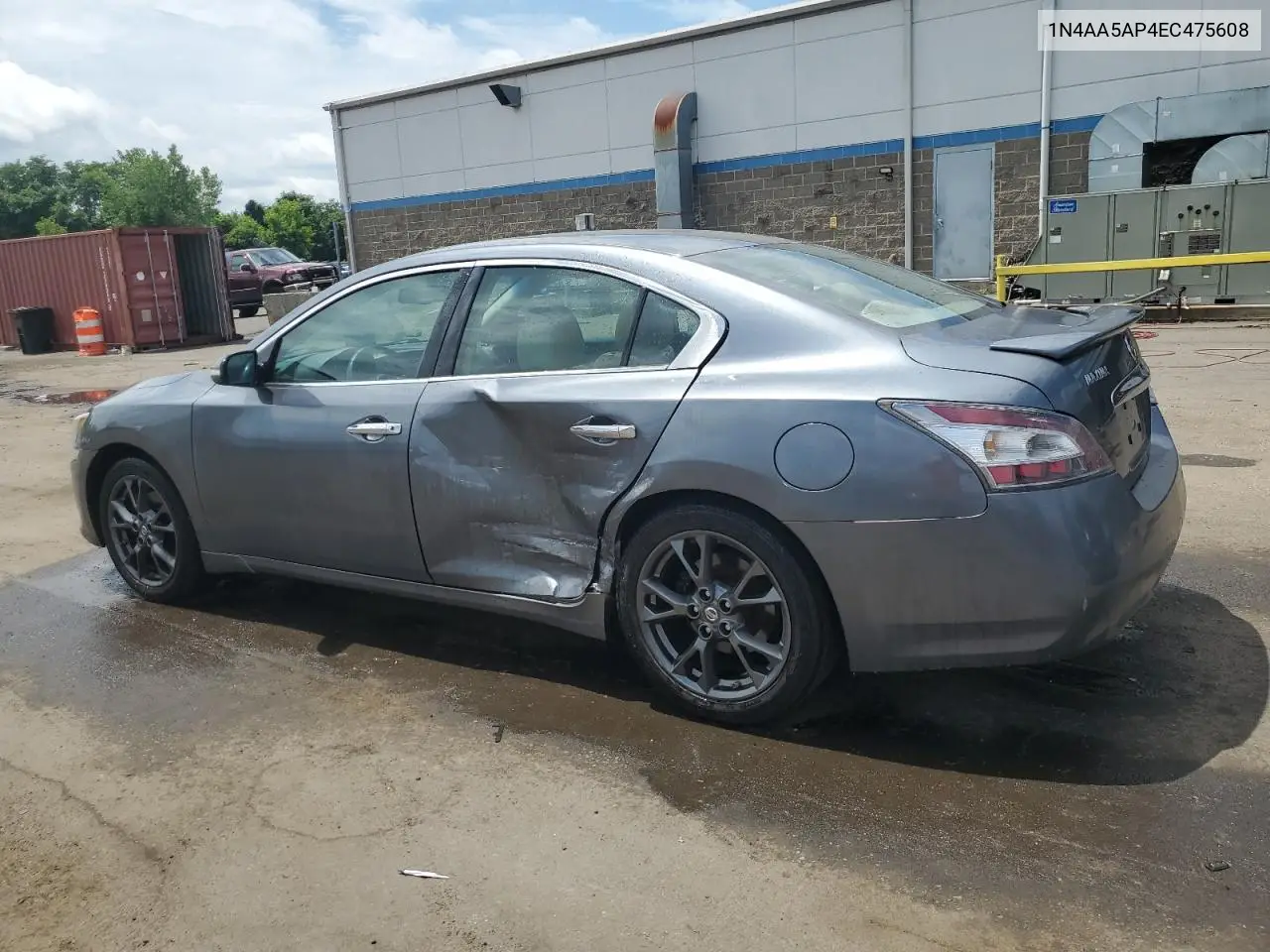 2014 Nissan Maxima S VIN: 1N4AA5AP4EC475608 Lot: 63030135