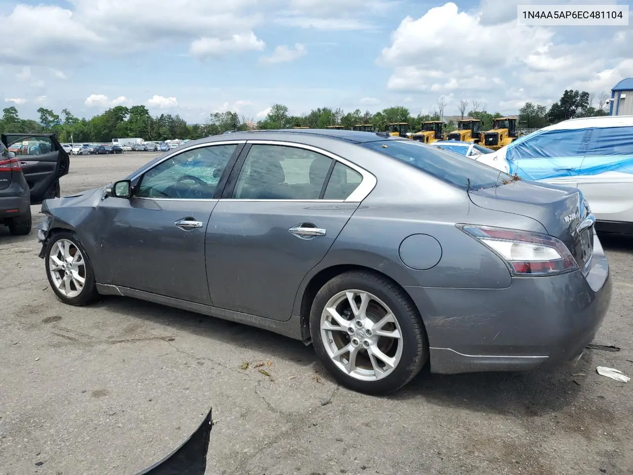 2014 Nissan Maxima S VIN: 1N4AA5AP6EC481104 Lot: 63188485