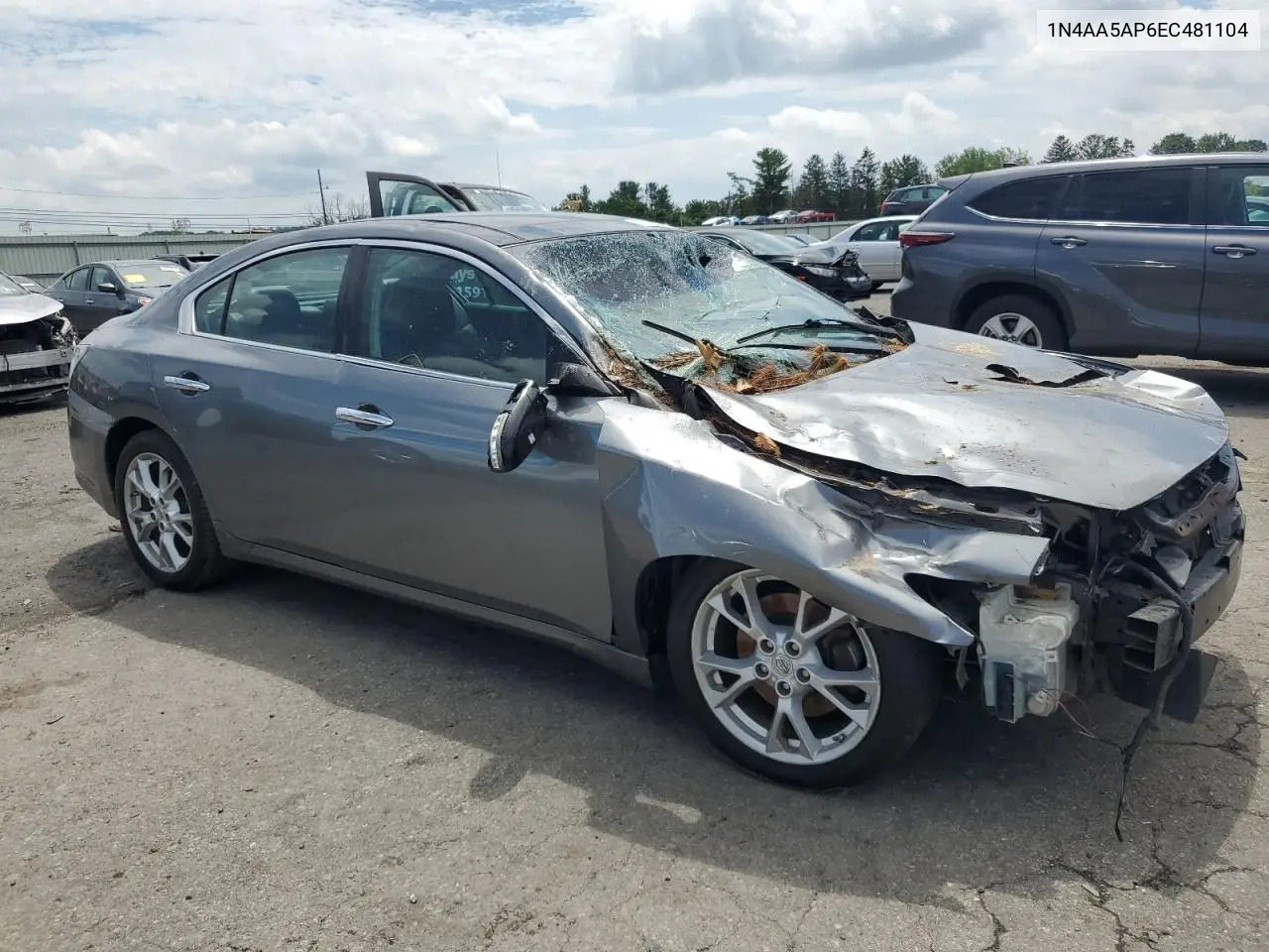 2014 Nissan Maxima S VIN: 1N4AA5AP6EC481104 Lot: 63188485