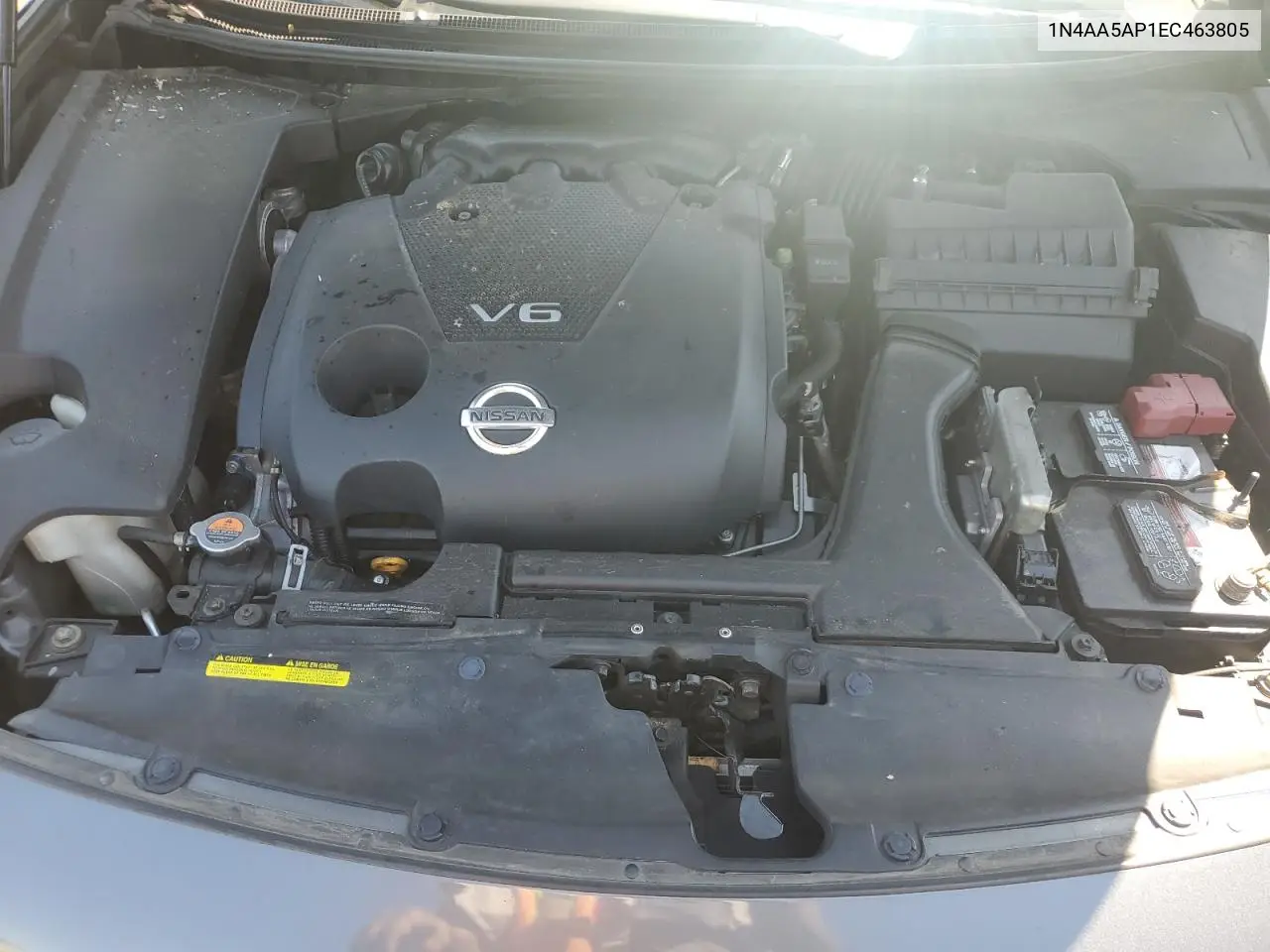 2014 Nissan Maxima S VIN: 1N4AA5AP1EC463805 Lot: 64357645