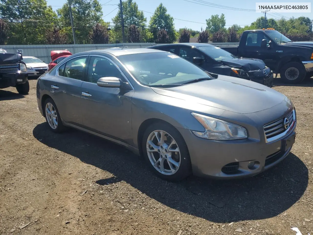 2014 Nissan Maxima S VIN: 1N4AA5AP1EC463805 Lot: 64357645