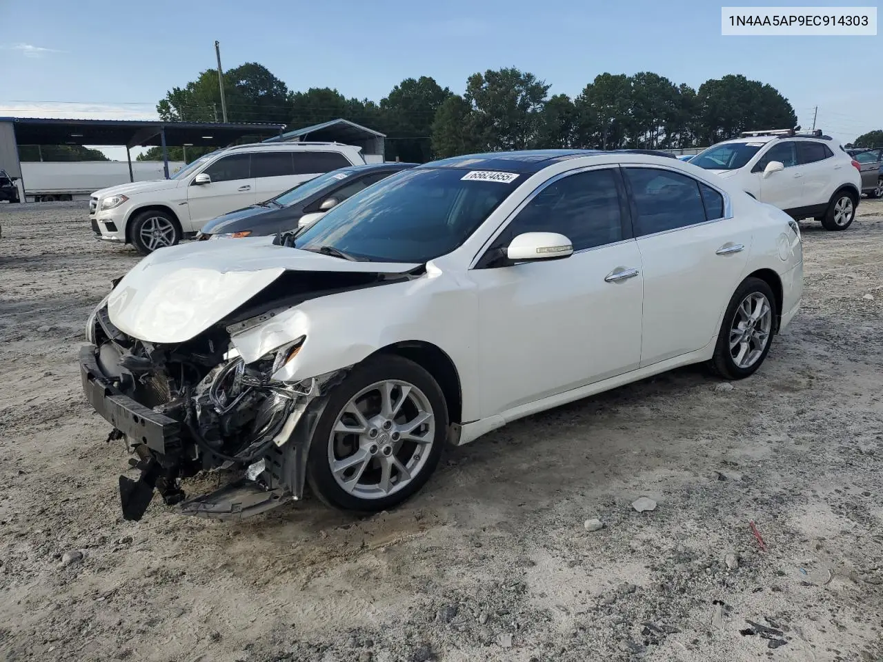 2014 Nissan Maxima S VIN: 1N4AA5AP9EC914303 Lot: 65624855