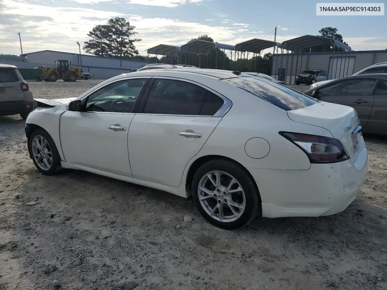 2014 Nissan Maxima S VIN: 1N4AA5AP9EC914303 Lot: 65624855
