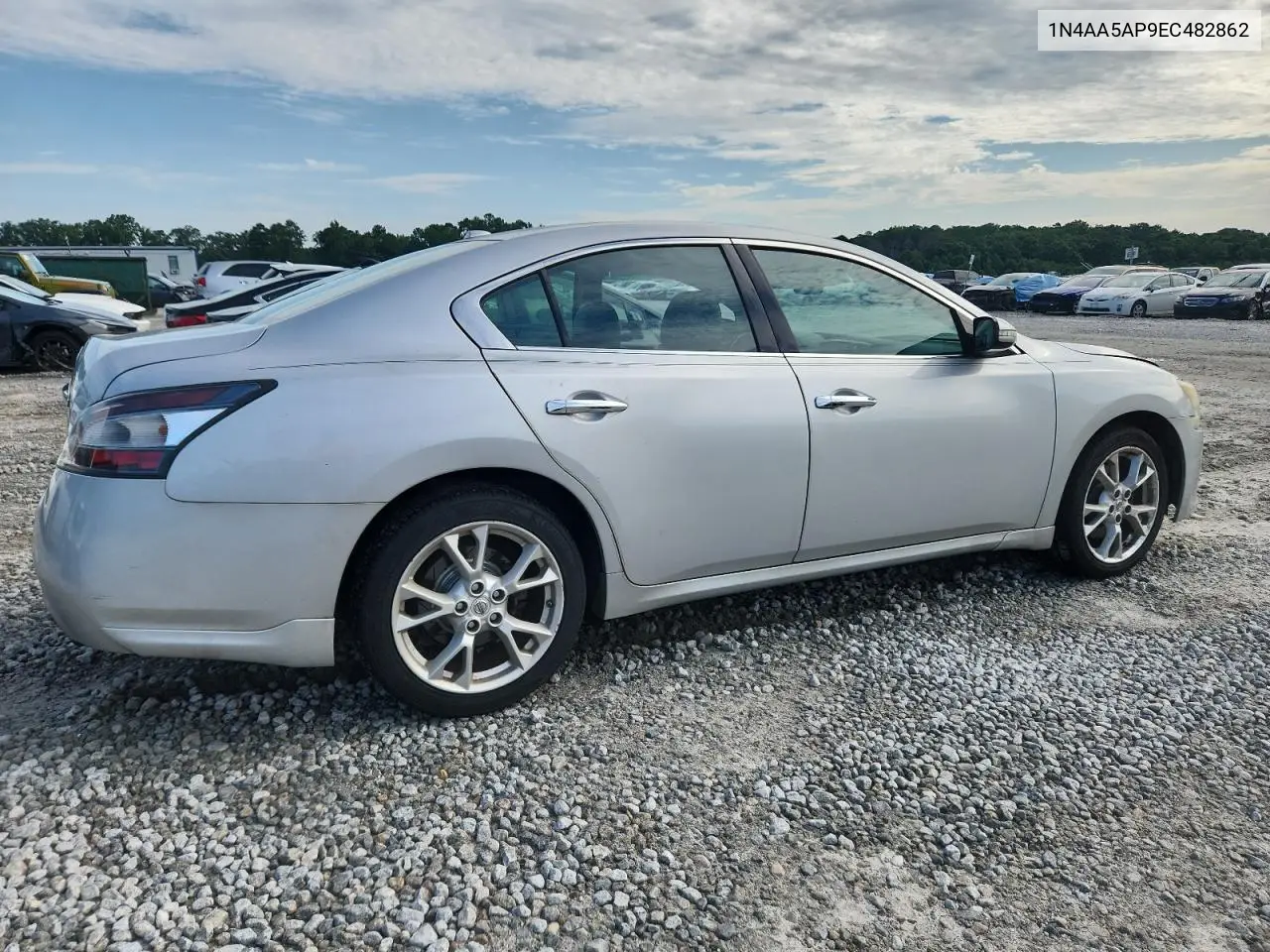 2014 Nissan Maxima S VIN: 1N4AA5AP9EC482862 Lot: 65799045