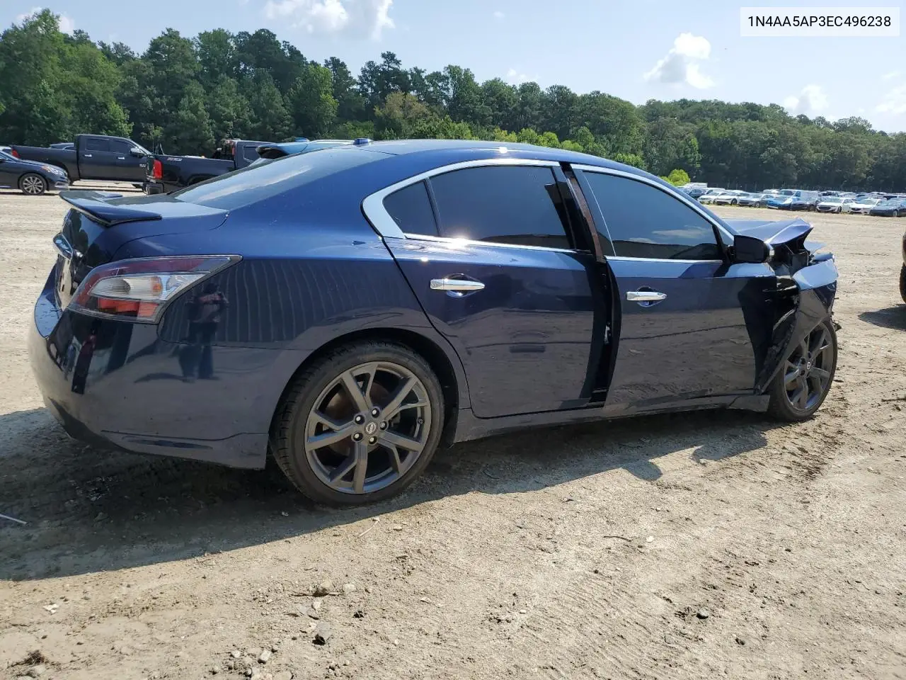 2014 Nissan Maxima S VIN: 1N4AA5AP3EC496238 Lot: 65825545