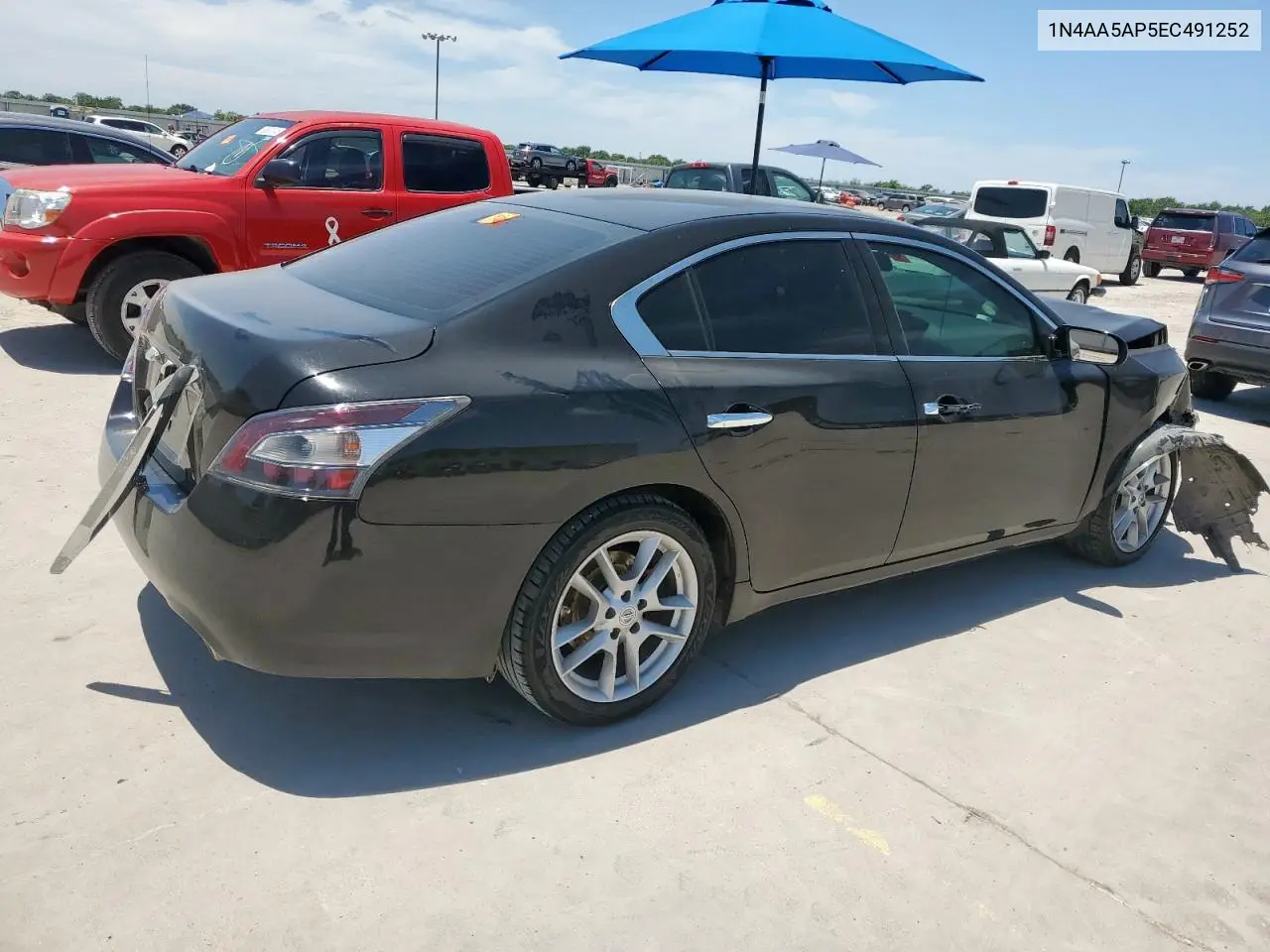 2014 Nissan Maxima S VIN: 1N4AA5AP5EC491252 Lot: 65952245