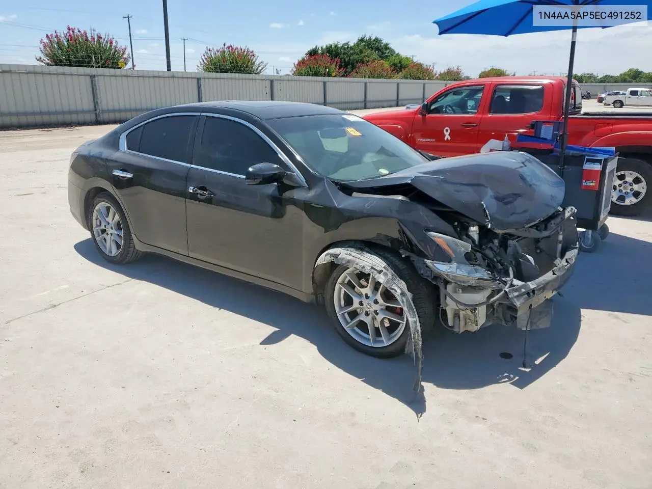 2014 Nissan Maxima S VIN: 1N4AA5AP5EC491252 Lot: 65952245