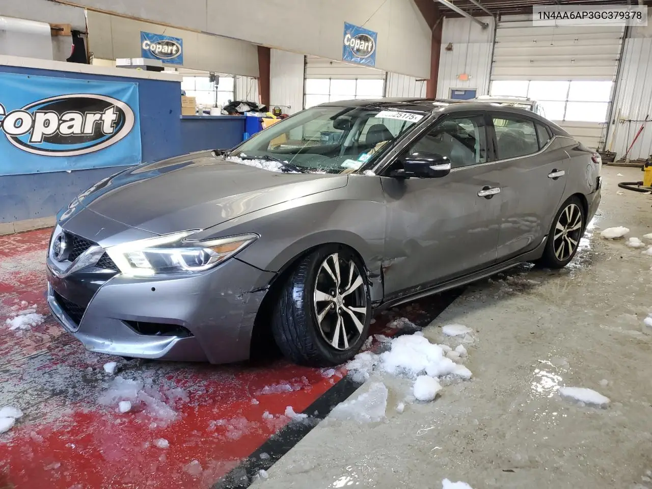 2016 Nissan Maxima 3.5S VIN: 1N4AA6AP3GC379378 Lot: 45325175