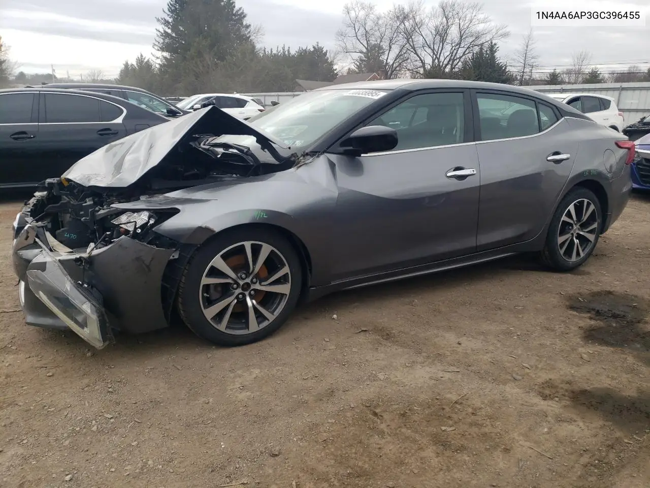 2016 Nissan Maxima 3.5S VIN: 1N4AA6AP3GC396455 Lot: 50035995