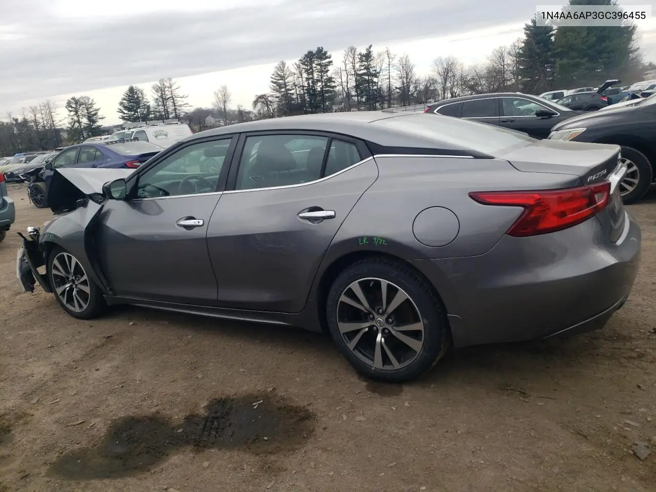 2016 Nissan Maxima 3.5S VIN: 1N4AA6AP3GC396455 Lot: 50035995