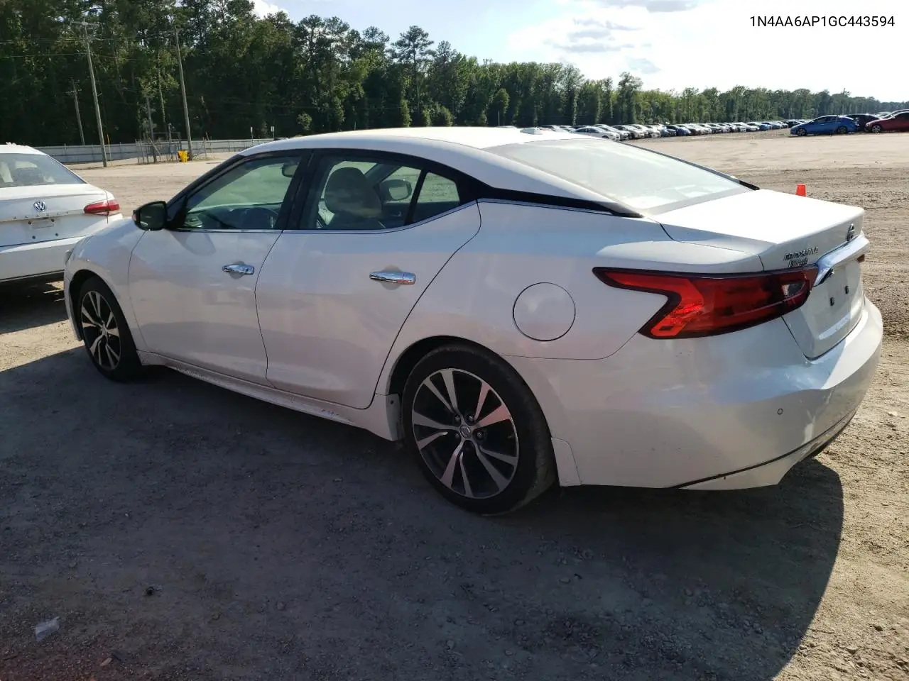 2016 Nissan Maxima 3.5S VIN: 1N4AA6AP1GC443594 Lot: 56419275