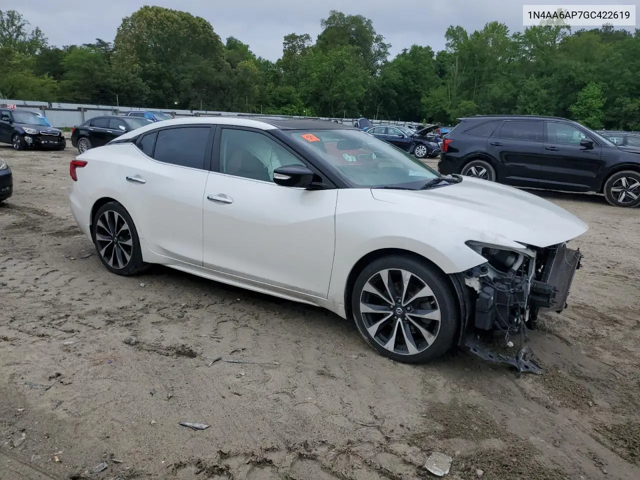 2016 Nissan Maxima 3.5S VIN: 1N4AA6AP7GC422619 Lot: 56565025