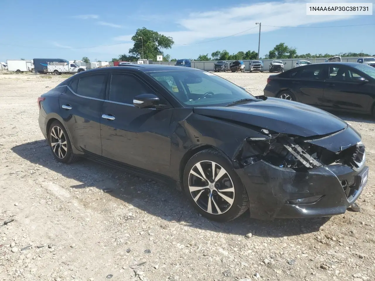 2016 Nissan Maxima 3.5S VIN: 1N4AA6AP3GC381731 Lot: 56584935