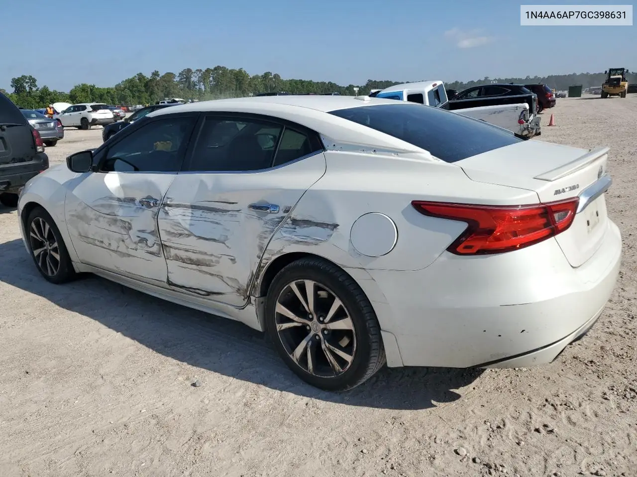 2016 Nissan Maxima 3.5S VIN: 1N4AA6AP7GC398631 Lot: 56670985