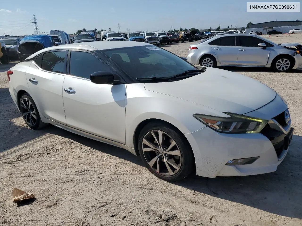 2016 Nissan Maxima 3.5S VIN: 1N4AA6AP7GC398631 Lot: 56670985