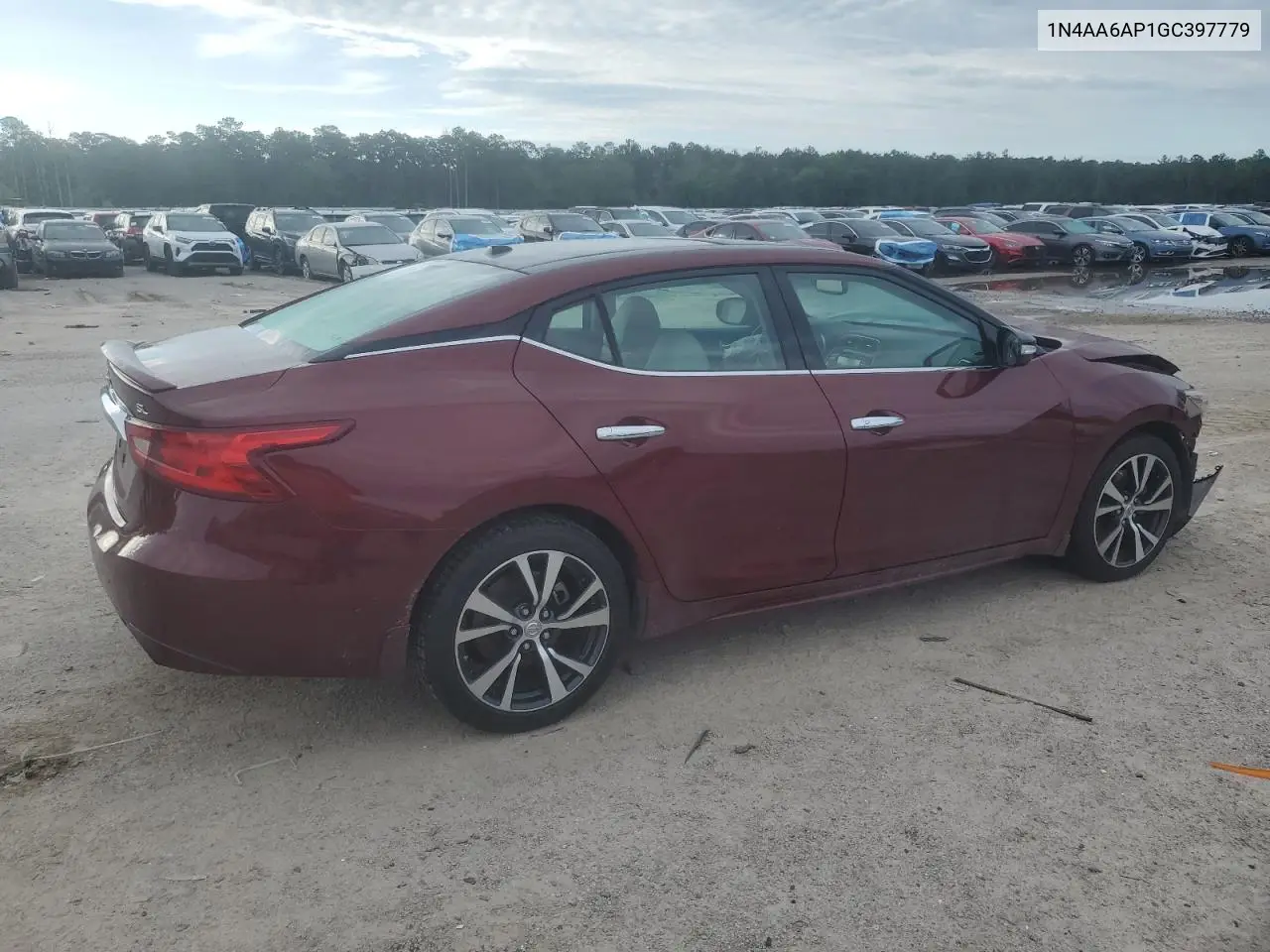 2016 Nissan Maxima 3.5S VIN: 1N4AA6AP1GC397779 Lot: 56851845