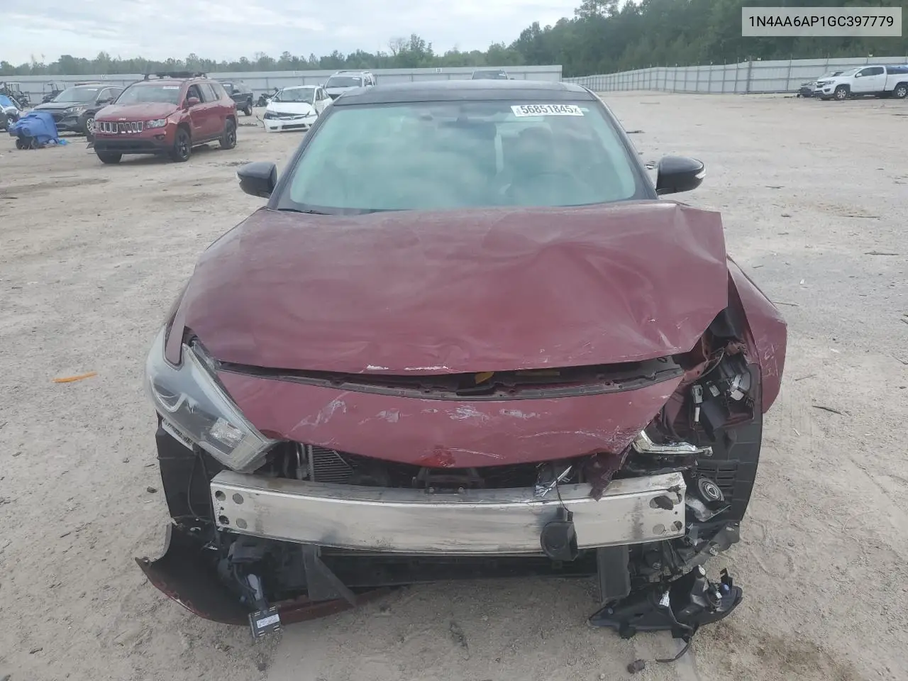 2016 Nissan Maxima 3.5S VIN: 1N4AA6AP1GC397779 Lot: 56851845