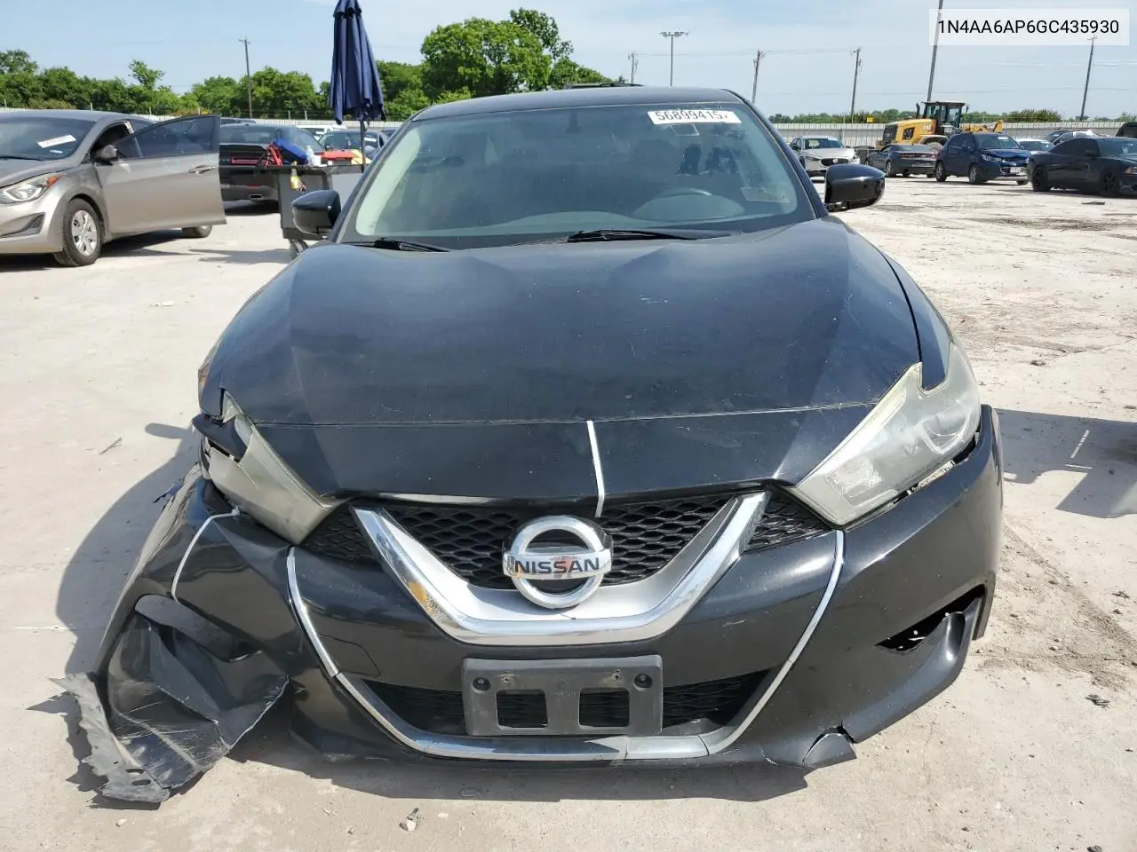 2016 Nissan Maxima 3.5S VIN: 1N4AA6AP6GC435930 Lot: 56899415