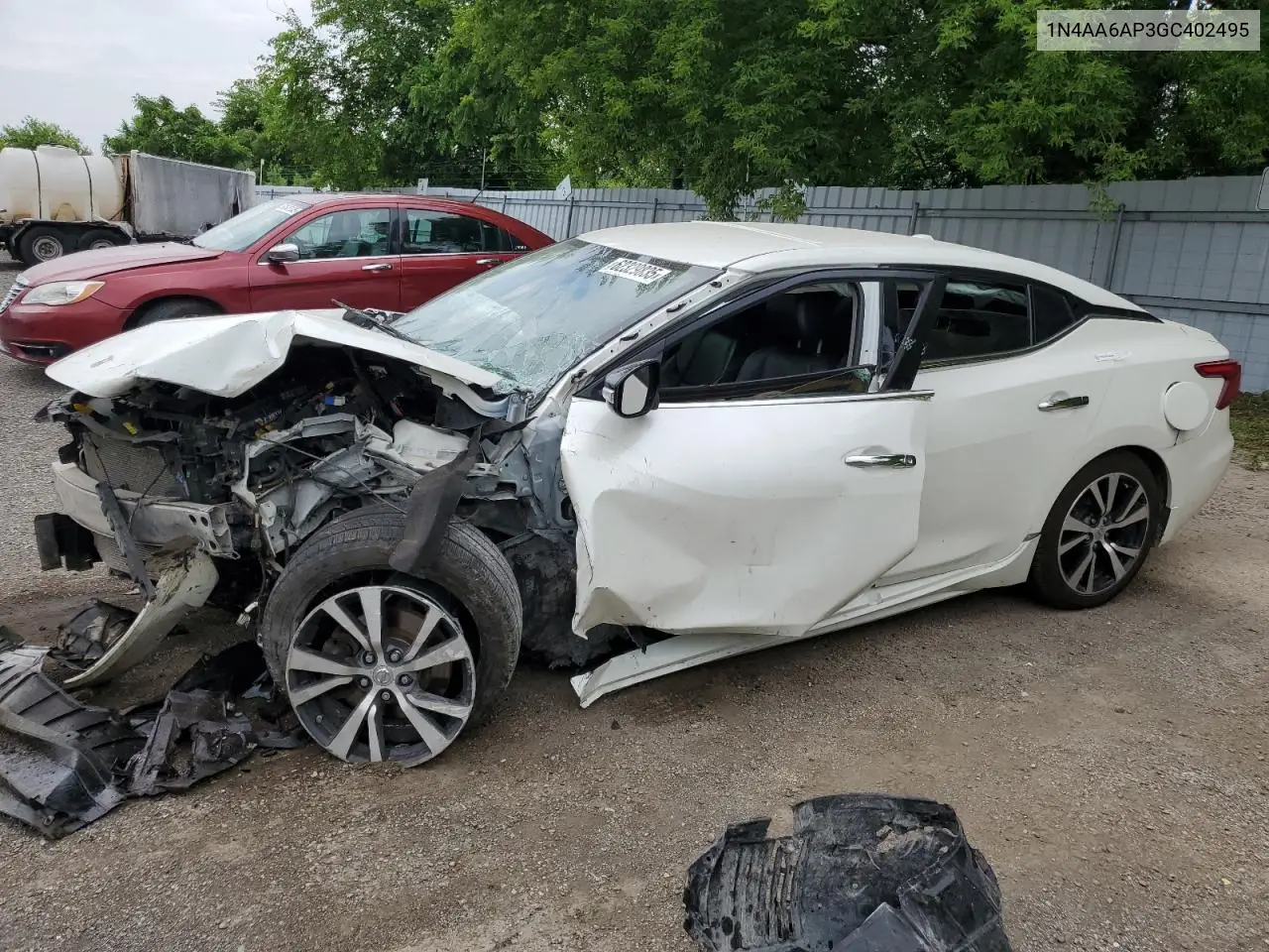 2016 Nissan Maxima 3.5S VIN: 1N4AA6AP3GC402495 Lot: 62329835