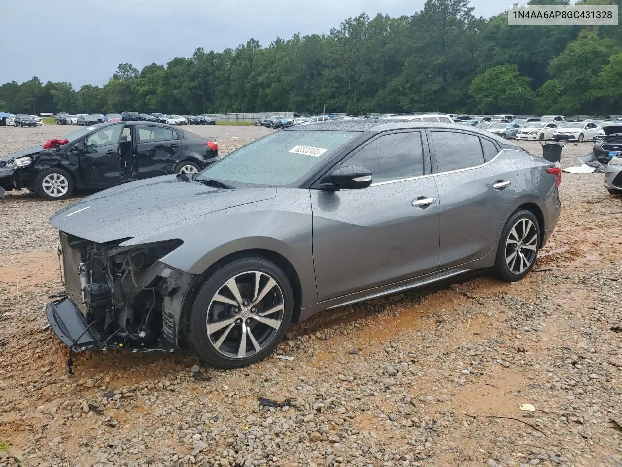 2016 Nissan Maxima 3.5S VIN: 1N4AA6AP8GC431328 Lot: 62332405