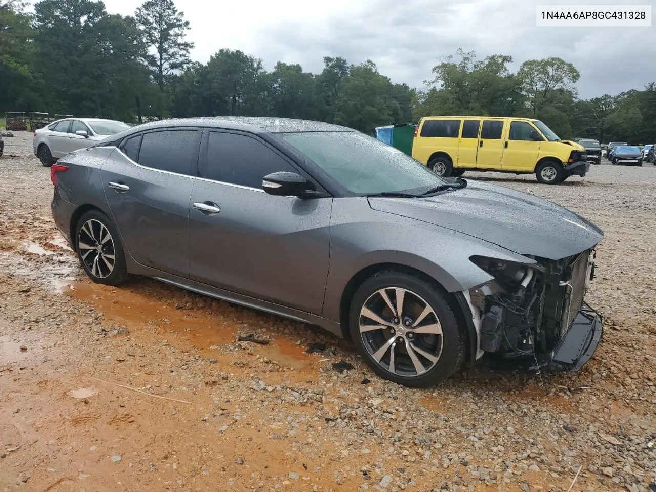 2016 Nissan Maxima 3.5S VIN: 1N4AA6AP8GC431328 Lot: 62332405