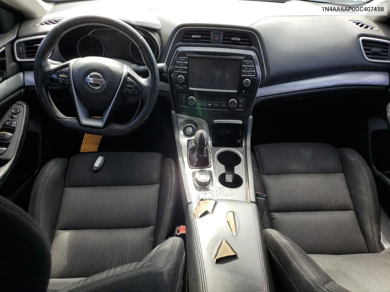 2016 Nissan Maxima 3.5S VIN: 1N4AA6AP0GC407458 Lot: 62397265