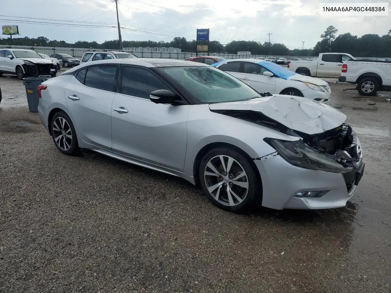 2016 Nissan Maxima 3.5S VIN: 1N4AA6AP4GC448384 Lot: 62594965