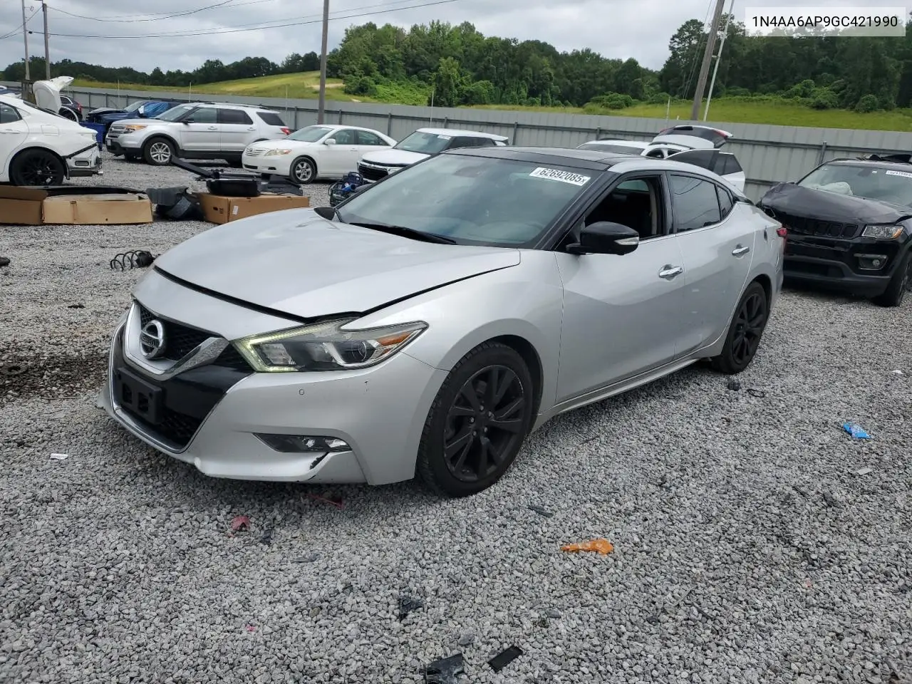 2016 Nissan Maxima 3.5S VIN: 1N4AA6AP9GC421990 Lot: 62692085