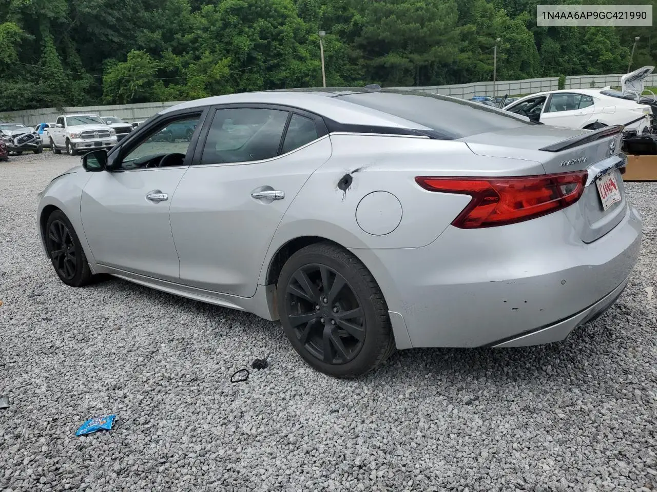 2016 Nissan Maxima 3.5S VIN: 1N4AA6AP9GC421990 Lot: 62692085