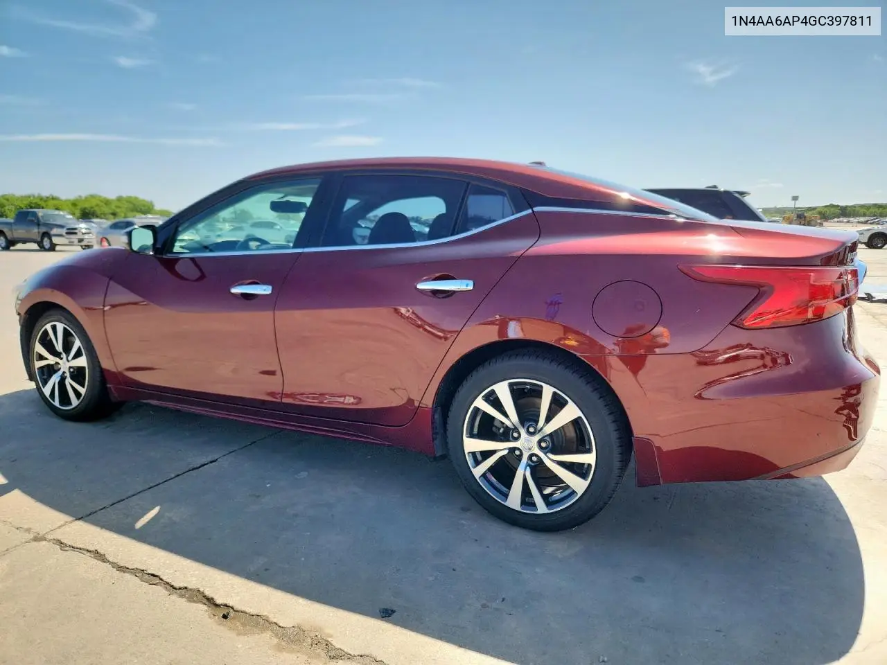 2016 Nissan Maxima 3.5S VIN: 1N4AA6AP4GC397811 Lot: 62770575