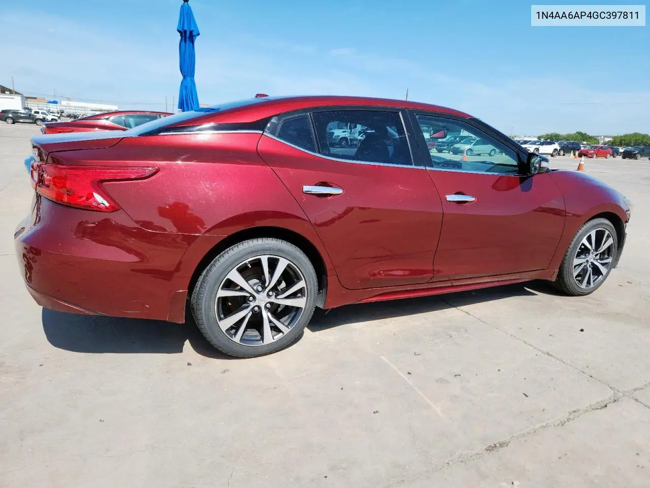 2016 Nissan Maxima 3.5S VIN: 1N4AA6AP4GC397811 Lot: 62770575