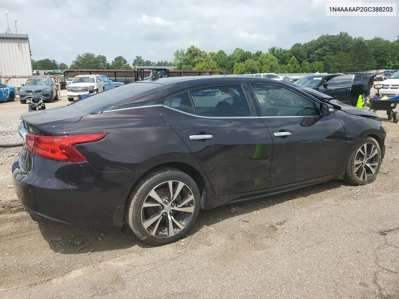 2016 Nissan Maxima 3.5S VIN: 1N4AA6AP2GC388203 Lot: 62825525
