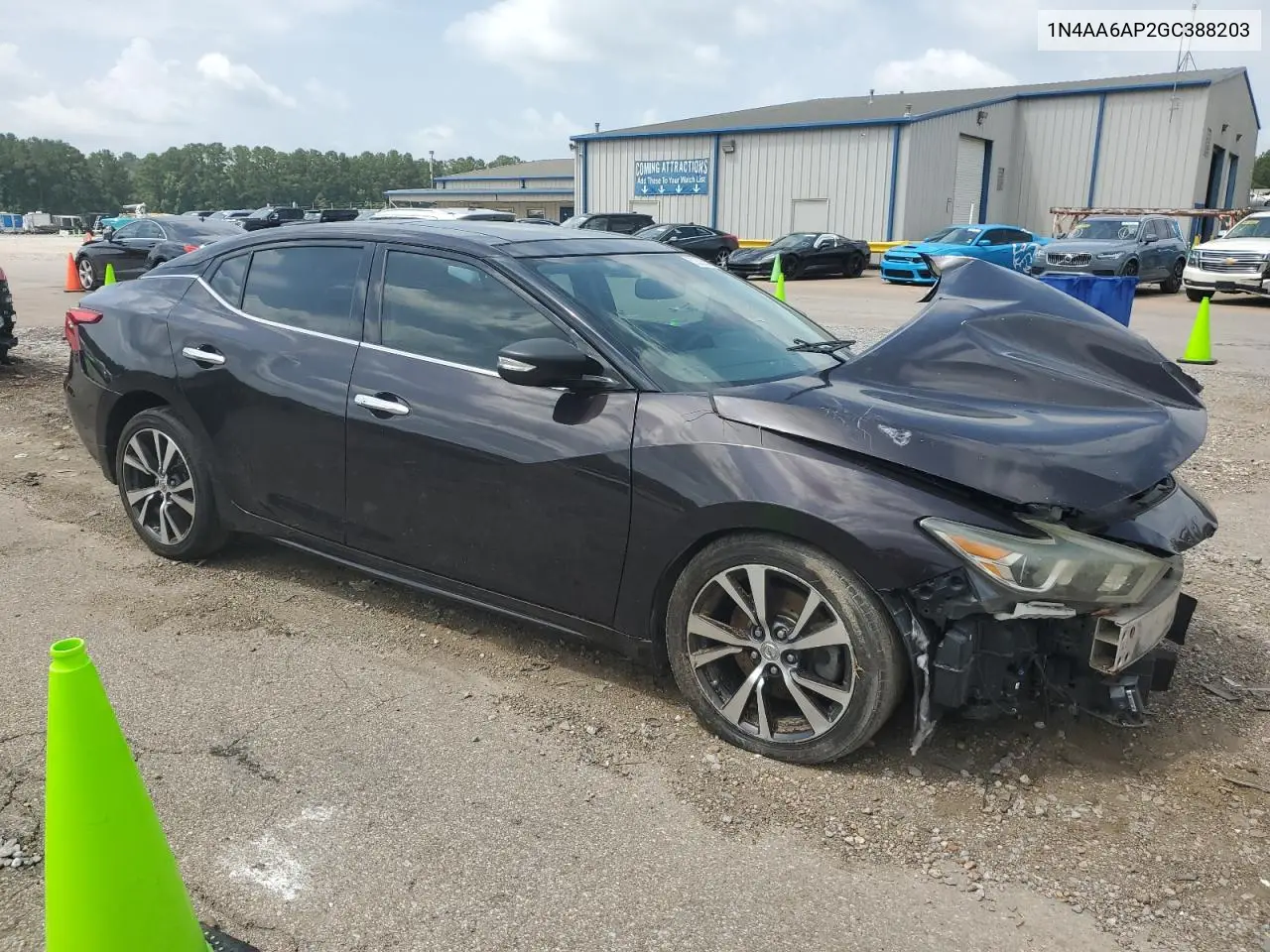 2016 Nissan Maxima 3.5S VIN: 1N4AA6AP2GC388203 Lot: 62825525