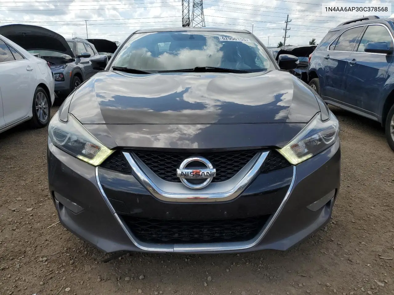 2016 Nissan Maxima 3.5S VIN: 1N4AA6AP3GC378568 Lot: 62956155