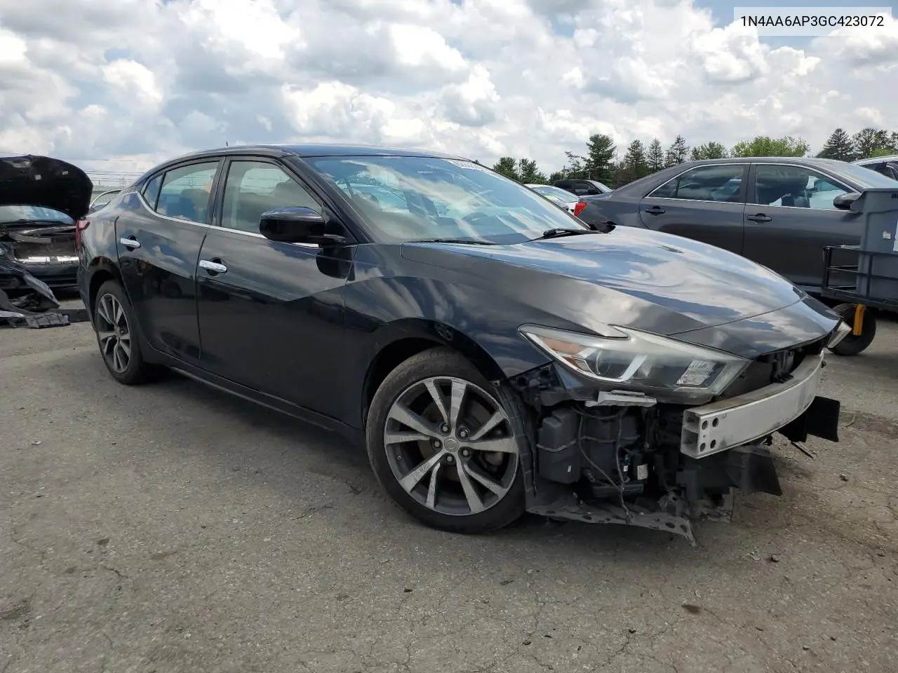 2016 Nissan Maxima 3.5S VIN: 1N4AA6AP3GC423072 Lot: 62988965