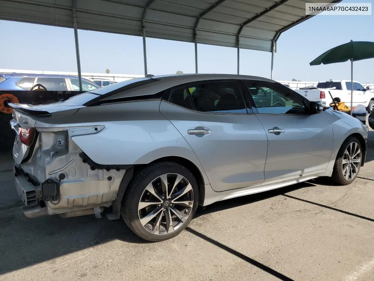 2016 Nissan Maxima 3.5S VIN: 1N4AA6AP7GC432423 Lot: 64696265